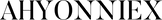 AHYONNIEX logo
