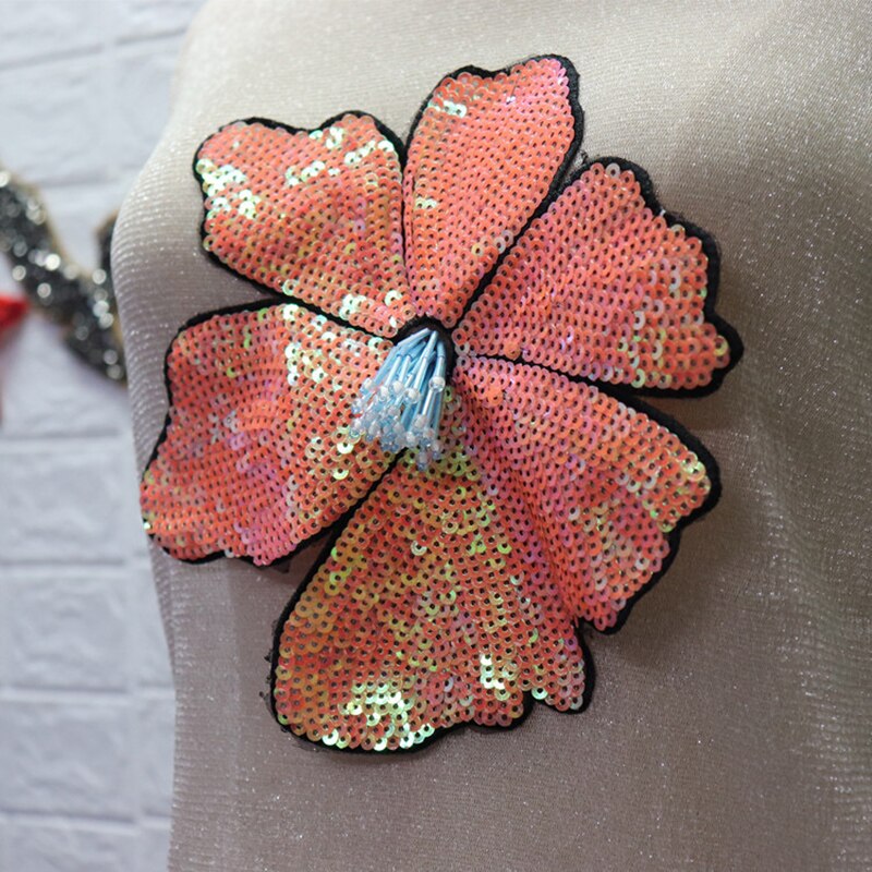 20CM Single Layer Large Sequins Flowers