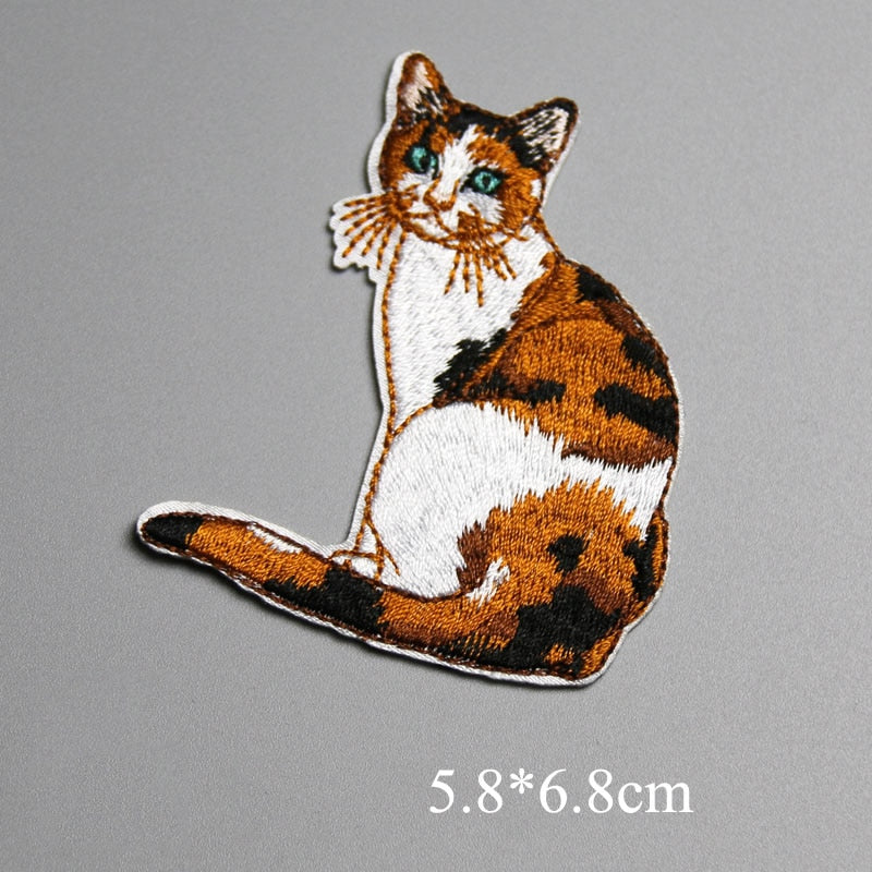 Cartoon Patches On Clothes Pet Lovers Iron on Patches for Clothing Cute Patch Badges Stickers Appliques