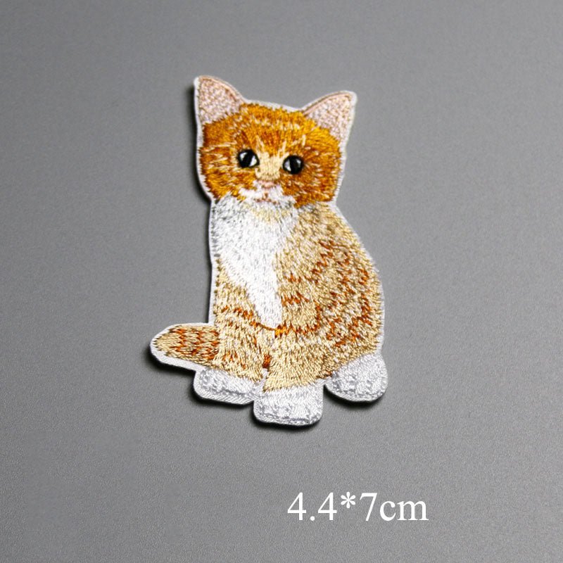 Cartoon Patches On Clothes Pet Lovers Iron on Patches for Clothing Cute Patch Badges Stickers Appliques